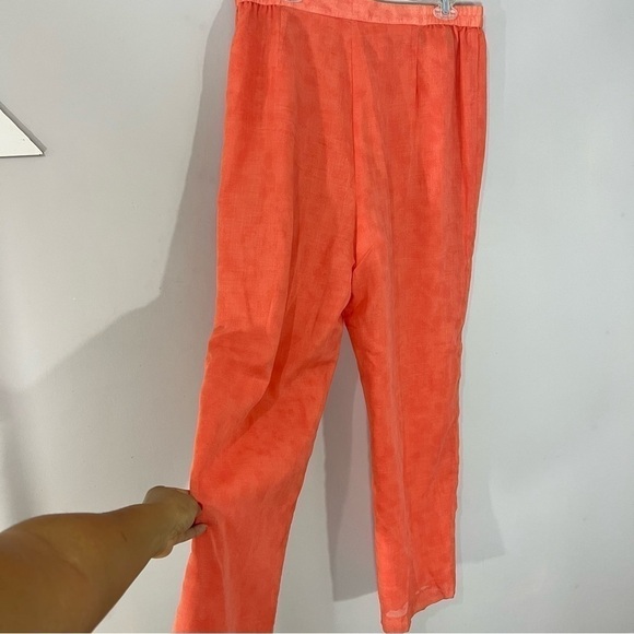 Vintage Vacay Co Ord Set Cotton Gauze Career Pantsuit Summer Matching Set USA 🇺🇸 - Picture 10 of 17